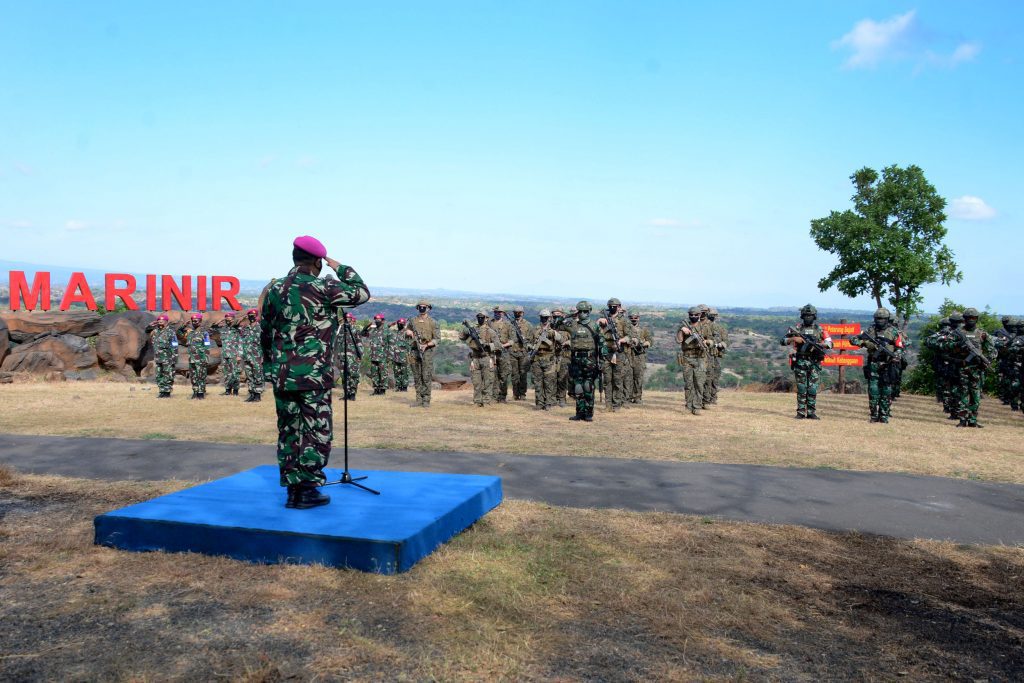 Latihan bersama ini diikuti 171 personel | Foto: Dispen Kormar for Bicaraindonesia.id