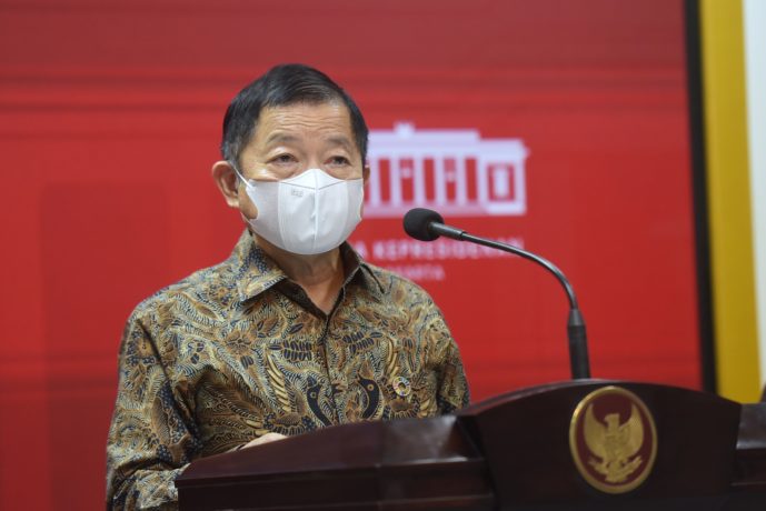 Kepala Bappenas Suharso Monoarfa memberikan keterangan pers usai Sidang Kabinet Paripurna di Jakarta, Rabu (16/02/2022) | dok/photo: Humas Setkab