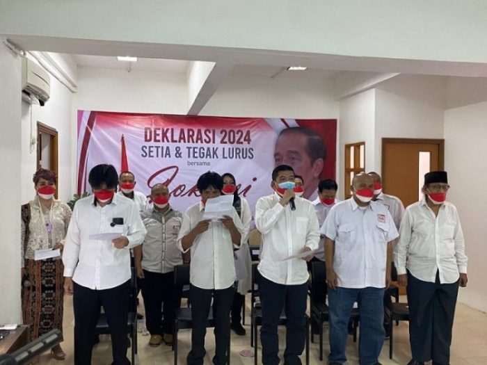Deklarasi Relawan Jokowi 2024 | dok/photo: Ist
