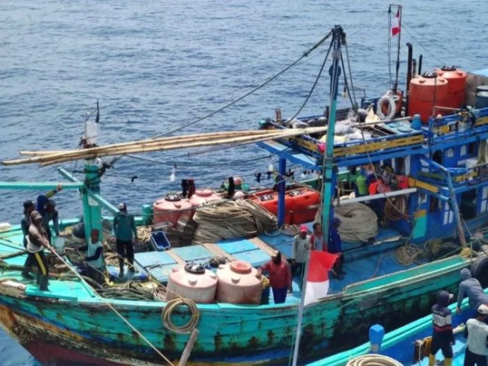 KKP amankan 22 kapal ikan ilegal dalam gelar operasi pengawasan | Source: Humas KKP /Infopublik.id