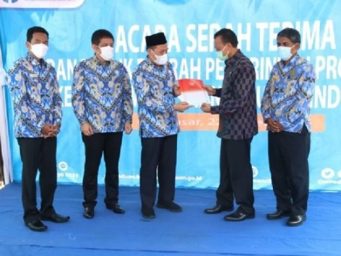 Penyerahan hibah gedung kantor Ombudsman RI Perwakilan Bali | dok/photo: ombudsman.go.id