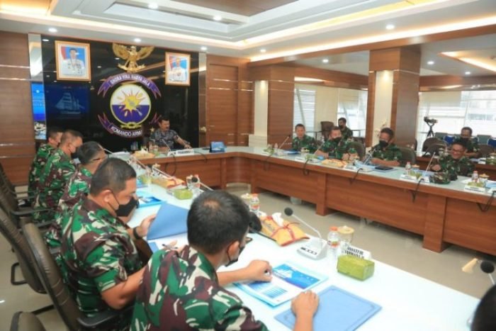 Kegiatan ini berlangsung di Rupat Pangkoarmada II, Selasa (17/05/2022) | dok/photo: Dispen Koarmada II