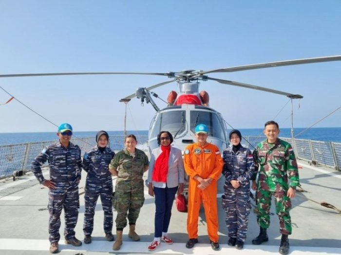 Kunjungan Chief Gender Advisory Unit UNIFIL di KRI Sultan Iskandar Muda-367 | dok/photo: Dispen Koarmada II