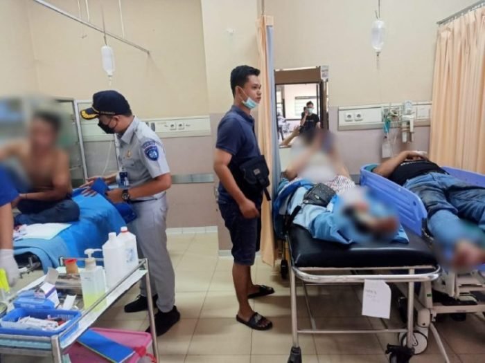 Korban kecelakaan saat dirawat di rumah sakit | dok/photo: Humas Jasa Raharja Jatim