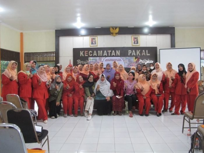 Pendampingan dan pelatihan soft skill Bunda PAUD di Kecamatan Pakal Surabaya | dok/photo: Ist/Bicara Indonesia