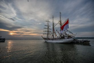 Kapal Republik Indonesia (KRI) Dewaruci | dok/photo: Ist/Bicara Indonesia