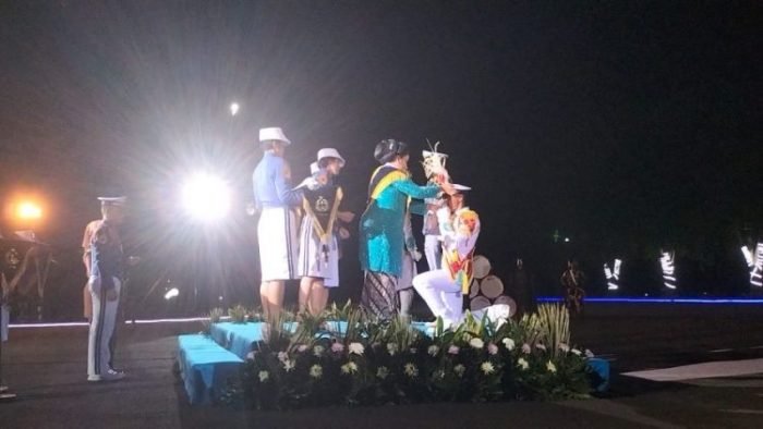 Pengukuhan Tambur Mayor Genderang Suling Gita Jala Taruna Akademi TNI Angkatan Laut (AAL) | dok/photo: T1/Bicara Indonesia