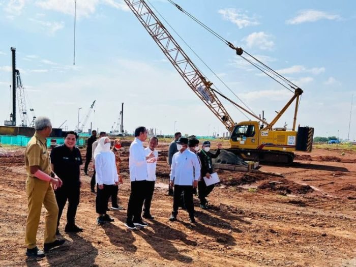 Peresmian pembangunan pabrik pembuatan baterai di Kawasan Industri Batang | dok/photo: Humas Jateng