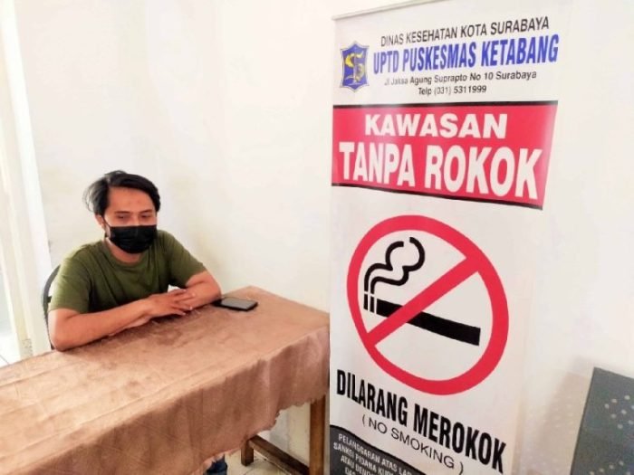 Kawasan Tanpa Rokok di Puskesmas Ketabang Kota Surabaya | dok/photo: Bicara Indonesia