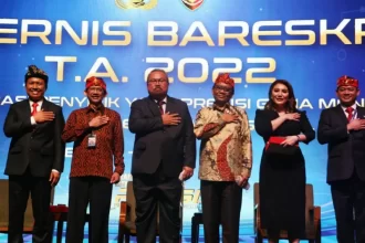 Menko Polhukam Mahfud MD saat Rakernis Bareskrim Polri, di Nusa Dua Bali, Selasa (7/6/2022) | dok/photo: Kemenko Polhukam