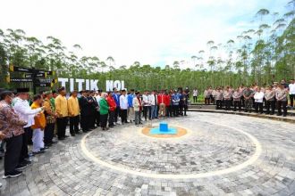 Titik Nol Ibu Kota Nusantara (IKN) | dok/photo: Humas Polri