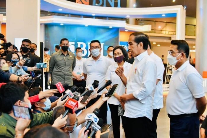 Presiden Joko Widodo saat memberikan keterangan pers | dok/photo: BPMI Setpres