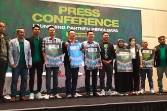 Acara launching sponsor resmi Persebaya di Surabaya Town Square pada Jumat (29/8/2022) | dok/photo: T1/Bicara Indonesia