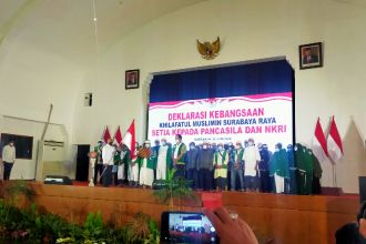 Deklarasi berlangsung di Gedung Barat Balai Pemuda Surabaya, Kamis (30/6/2022) dok/photo: Bicara Indonesia