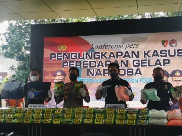 Ungkap kasus peredaran gelap narkoba tahun 2021 | dok/photo: TBNews