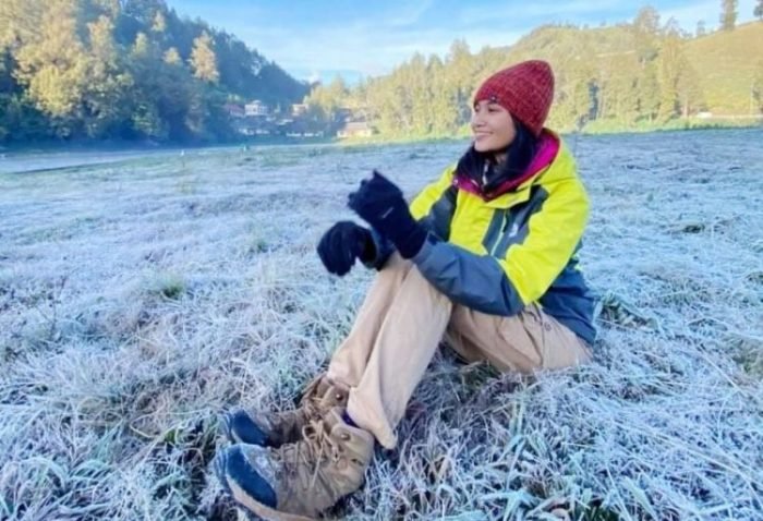 Fenomena frozen di Desa Ranupani, Lumajang, Jawa Timur | dok/photo: Kominfo Lumajang