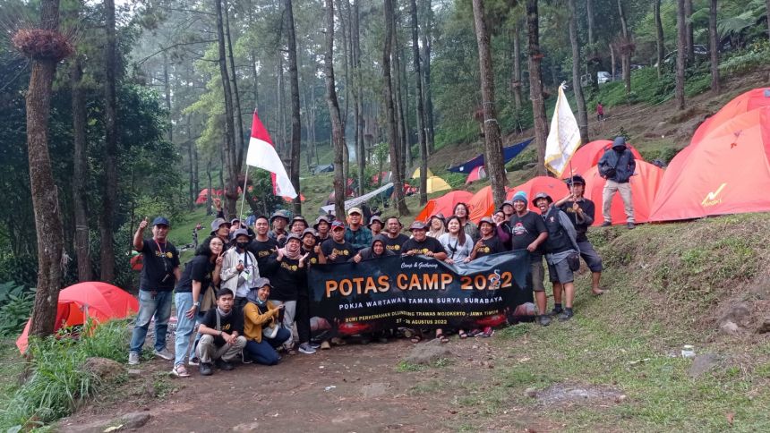 Potas Camp 2022 di Bumi Perkemahan Dlundung, Mojokerto, Jawa Timur | dok/photo: Ist