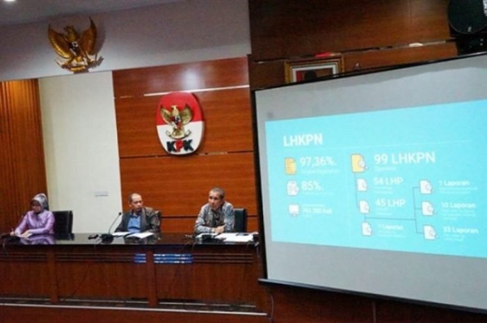 Laporan pencapaian semester satu Kedeputian Bidang Pencegahan dan Monitoring, Komisi Pemberantasan Korupsi (KPK) | dok/photo: Humas KPK