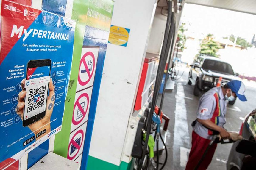 Stasiun pengisian bahan bakar minyak | dok/photo: Antara/infopublik