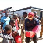 Bantuan dari Kementerian Sosial saat tiba di Lanny Jaya, Papua | dok/photo: Humas Kemensos