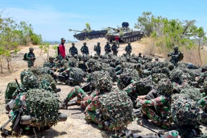 Latihan Praktek (Lattek) Kerjasama Infanteri Tank (KSIT) dan Penyerbuan Mekanis (Bunis) | dok/photo: Dispen Kormar