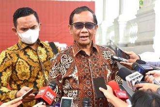 Menko Polhukam sekaligus Ketua TGIPF Tragedi Kanjuruhan di Istana Merdeka, Jakarta | dok/photo: BPMI Setpres