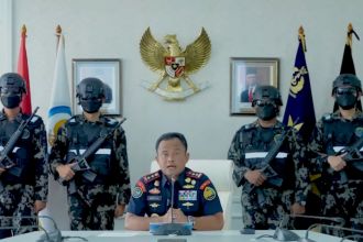 Direktur Jenderal Pengawasan Sumber Daya Kelautan dan Perikanan, Laksamana Muda TNI Adin Nurawaluddin | dok/photo: Humas KKP