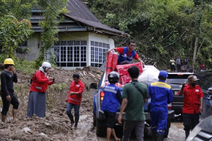 Bantuan dari Kemensos RI untuk korban bencana alam di Kabupaten Gowa, Sulsel | dok/photo: Humas Kemensos