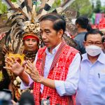 Presiden Jokowi dalam kunjungan kerja ke Pontianak, Kalimantan Barat, Selasa (29/11/2022) | dok/photo: BPMI Setpres/Laily Rachev)