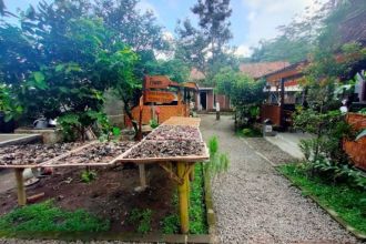 Wisata edukasi milik petani jamur di Borobudur, Kabupaten Magelang, Jawa Tengah | dok/photo: Diskominfo Jateng