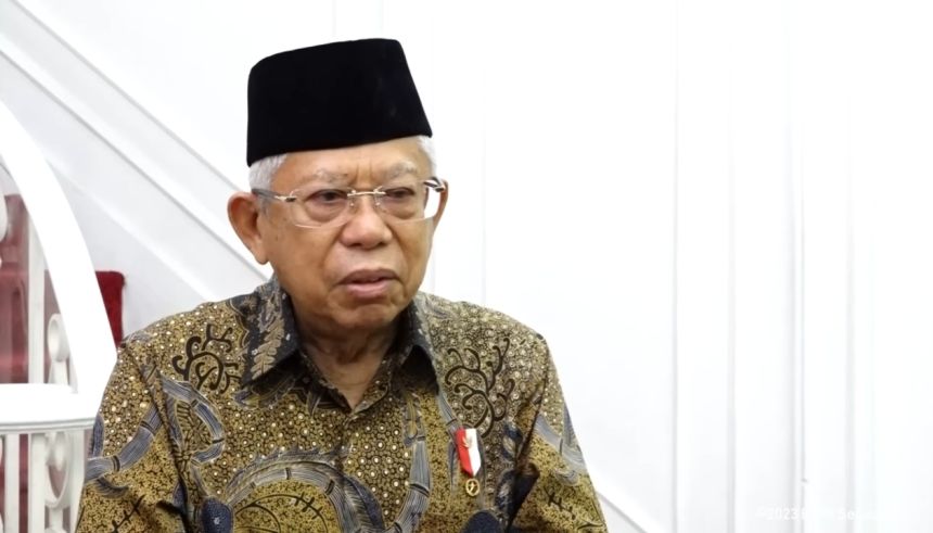 Wakil Presiden RI Wapres RI Ma’ruf Amin | source: tangkapan layar