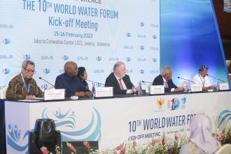 Kick-off 10th World Water Forum di JCC, Senayan, Jakarta, Rabu (15/2/2023) | source: Infopublik.id