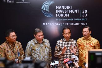 Presiden Joko Widodo saat memberikan keterangan kepada awak media | dok/photo: BPMI Setpres