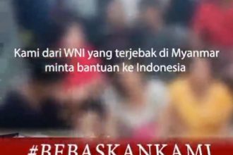 Tangkapan layar video WNI yang diduga tengah disekap di Myanmar | source: instagram @bebaskankami