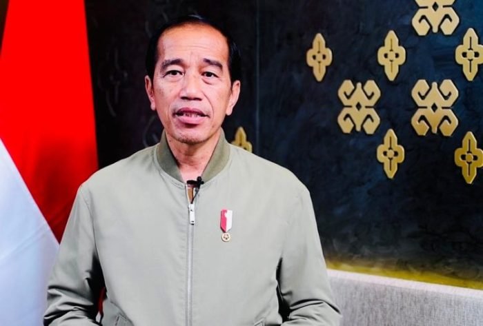 Presiden Joko Widodo saat memberikan pernyataan terkait arus balik | dok/foto: BPMI Setpres