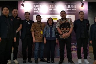Konferensi pers Indonesia International Motor Show (IIMS) bersama Dyandra di Borre Cafe Surabaya, Selasa (23/5/2023) | dok/foto: Istimewa