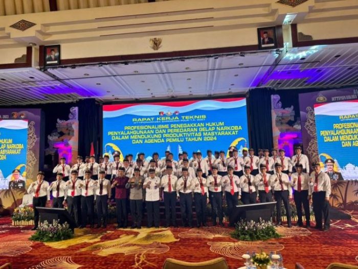 Rapat kerja teknis Dittipidnarkoba Bareskrim Polri Tahun 2023 | dok/foto: Humas Polri