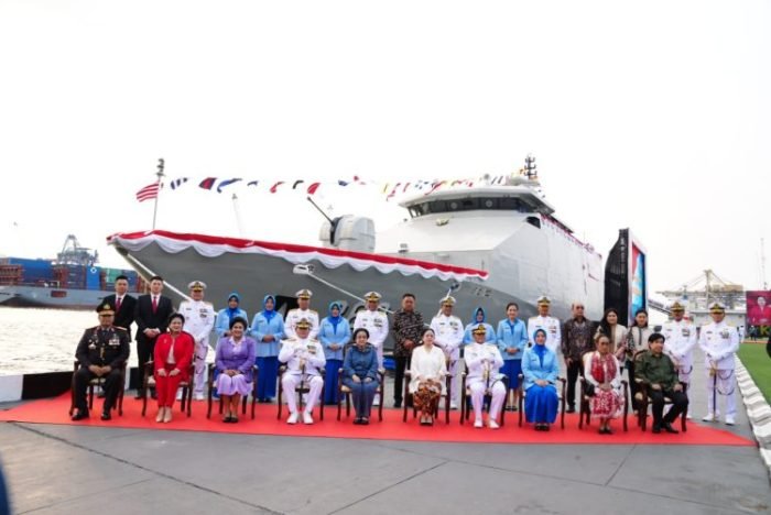 Pengukuhan KRI Bung Karno-369 bertempat di Kolinlamil, Jakarta Utara, Kamis (01/06/2023) | dok/foto: Puspen TNI