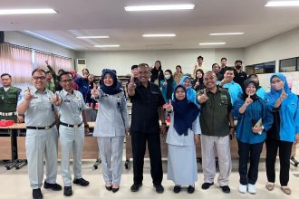 Program Jasa Raharja Mengajar di Universitas Adi Buana Surabaya, Rabu (14/6/2023) | dok/foto: Humas Jasa Raharja