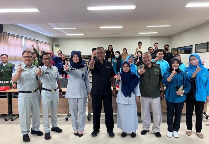 Program Jasa Raharja Mengajar di Universitas Adi Buana Surabaya, Rabu (14/6/2023) | dok/foto: Humas Jasa Raharja