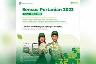 Flyer Sensus Pertanian Tahun 2023 Badan Pusat Statistik (BPS) | source: Humas BPS