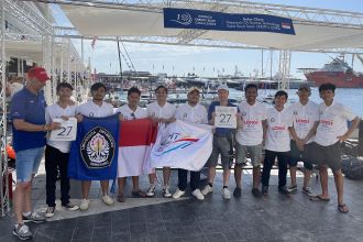Research Marine Technology (RMT) Universitas Diponegoro (Undip) Solar Boat Team | Kredit Foto: Humas Undip