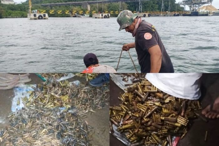 Temuan amunisi perang dunia ke II di Kabupaten Cilacap | Kredit Foto: Dispen Koarmada II