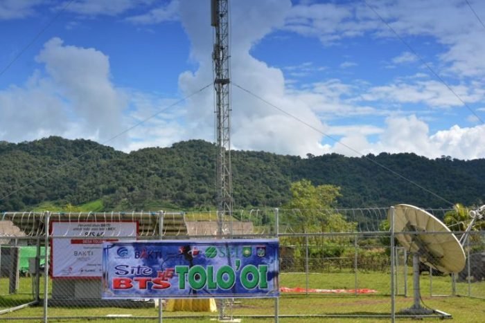Dok. Pembangunan Base Transceiver Station (BTS) 4G untuk daerah 3T | Source: Kominfo