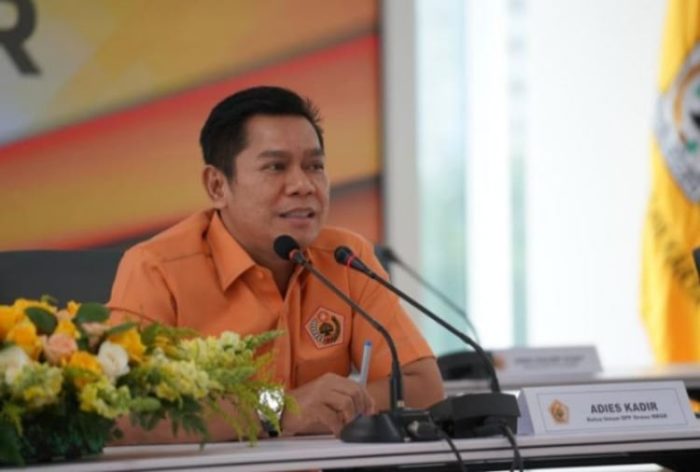 Ketua Umum DPP Ormas Musyawarah Kekeluargaan Gotong Royong (MKGR), Adies Kadir | Istimewa