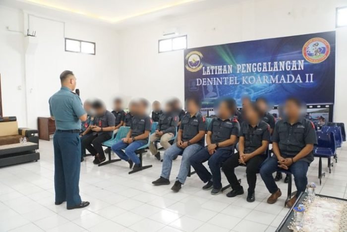Pembukaan Latihan Penggalangan TA 2023 di Ruang Serbaguna Denintel Koarmada II, Surabaya, Kamis (13/07/2023) | dok/foto: Dispen Koarmada II