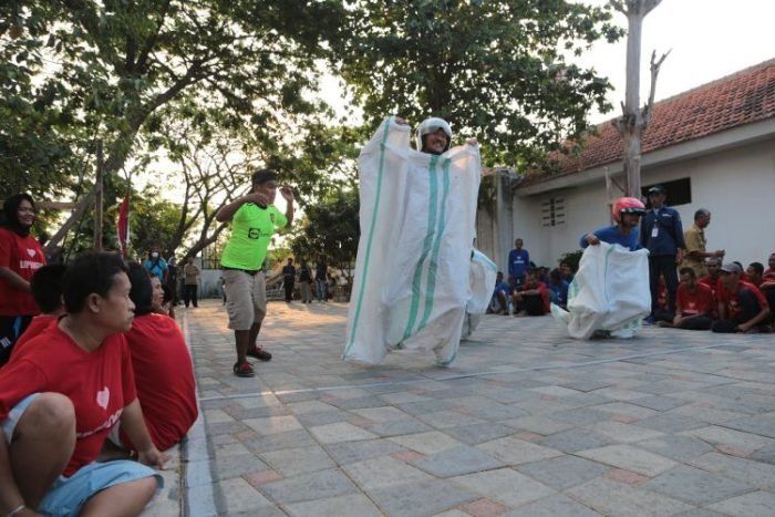 Suasana perlombaan di UPTD Liponsos Keputih Surabaya, Selasa, 8 Agustus 2023 | Kredit Foto: Pemkot Surabaya