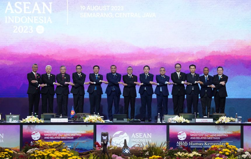 Pertemuan AEM-37th ASEAN Free Trade Agreement (AFTA) Council di Semarang, Jawa Tengah, Sabtu, 19 Agustus 2023 | Kredit Foto: Humas Kemendag RI