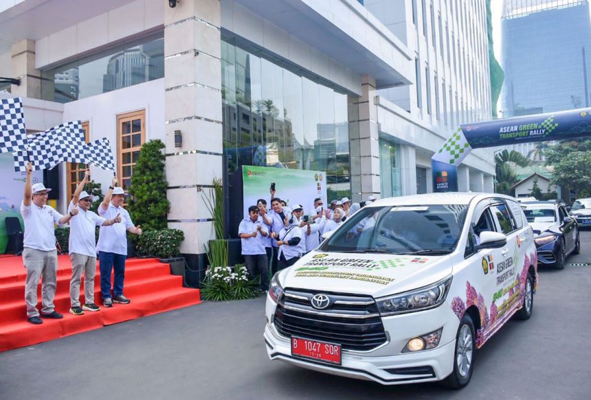 Prosesi pelepasan ASEAN GTR 2023 di kantor Kementerian ESDM, Minggu, 20 Agustus 2023 | Kredit Foto: ESDM