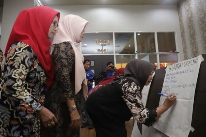 Training pencegahan eksploitasi anak di Gedung Siola, Surabaya, Jumat, 4 Agustus 2023 | Kredit Foto: Kominfo Surabaya